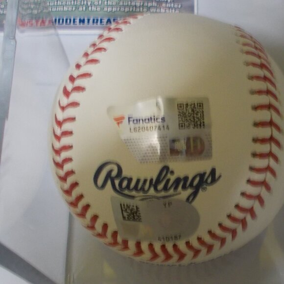 Kyle Lewis TRISTAR Hidden Treasures Signed Baseball Dugout Dreams Mariners - Picture 3 of 3